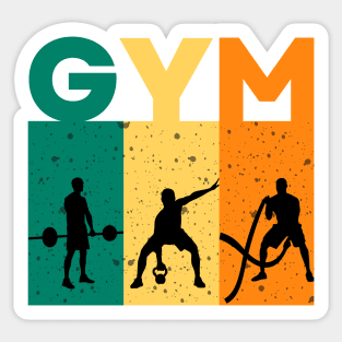 Gym Addict Sticker